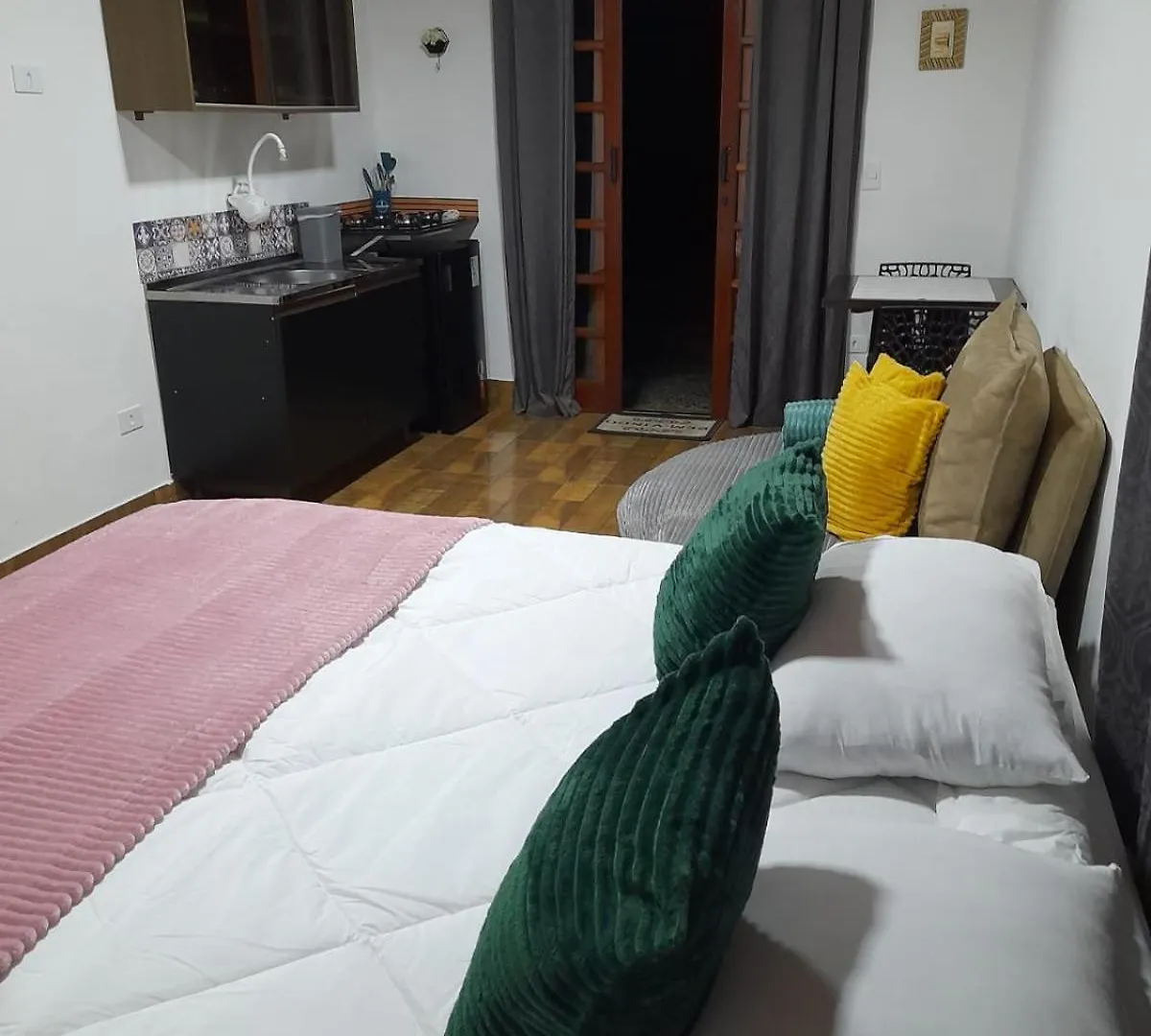 公寓 Loft Campos A 12 Minutos Do Centro Turistico De Campos Do Jordao公寓 巴西